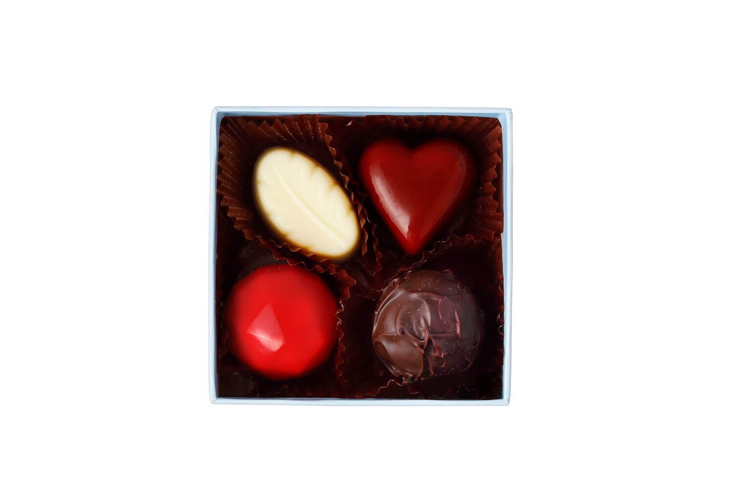 資生堂パーラー“フルーツの花畑”イメージのバレンタイン2022、リンゴ酒香るハート型チョコなど｜写真13