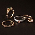 イー・エム限定＆初期の復刻ジュエリーが伊勢丹新宿店に、天然石をカスタムできるリング＆”鍵”ピアスなど｜写真5