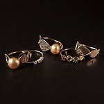 イー・エム限定＆初期の復刻ジュエリーが伊勢丹新宿店に、天然石をカスタムできるリング＆”鍵”ピアスなど｜写真1