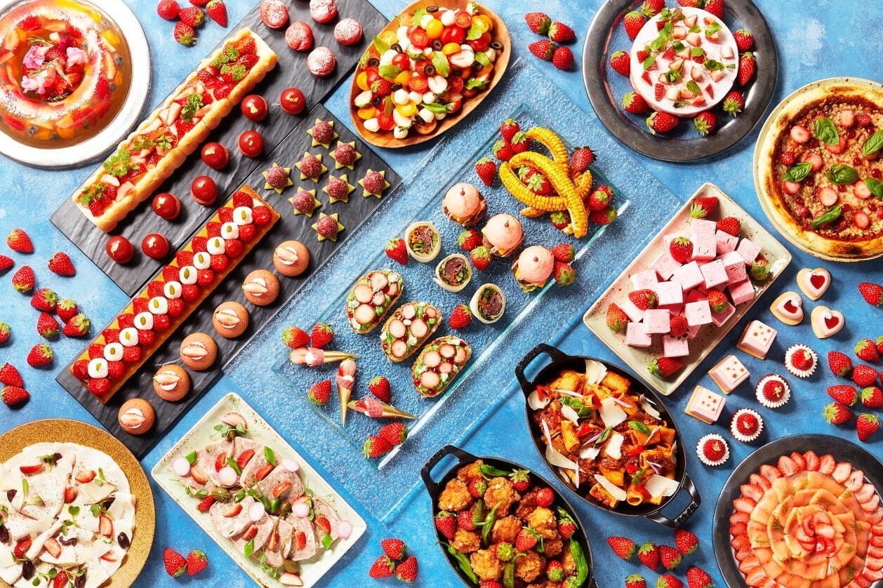 ギモーヴ｜ANAインターコンチネンタルホテル東京の苺スイーツ＆ランチブッフェ「ストロベリー・イン・ザ・スカイ」