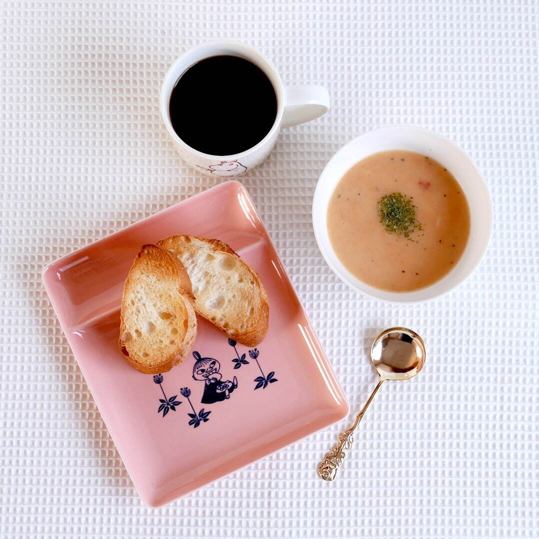 ムーミン＆リトルミイの“トーストを美味しく食べる”ための新作プレート、山加商店から｜写真3