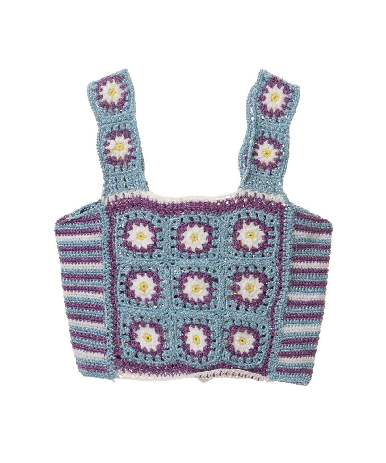 FLOWER CROCHET KNIT CAMISOLE 19,800円