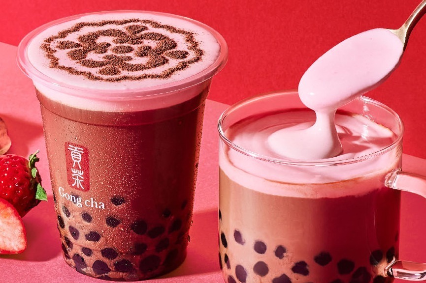 ゴンチャ「アールグレイ ショコラティー ＋パール」