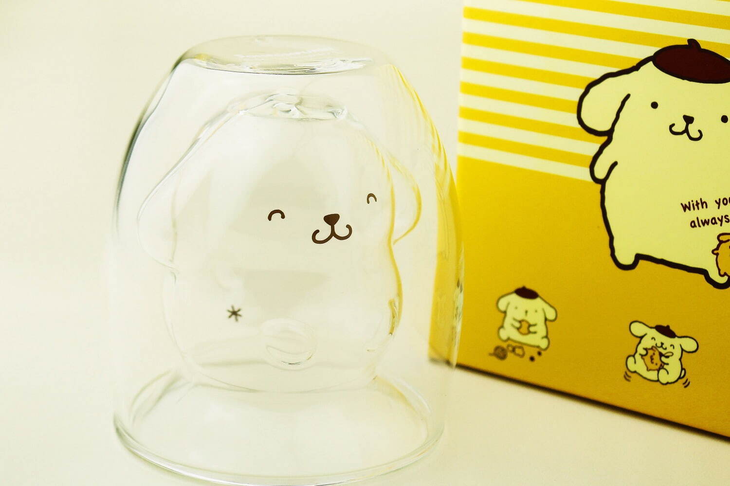 ドリンクを注ぐと ポムポムプリンが現れる ダブルウォールグラス マフィンも登場 ファッションプレス