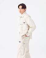 ニードルズ×スミスのカラフルワークウェア、“パピヨン”モチーフのカバーオール＆ペインターパンツ｜写真3