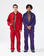 ニードルズ×スミスのカラフルワークウェア、“パピヨン”モチーフのカバーオール＆ペインターパンツ｜写真15