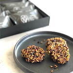 チョコレート バンク2022年バレンタイン"カカオバター"のとろけるキャラメル＆キャラメルサンド｜写真5