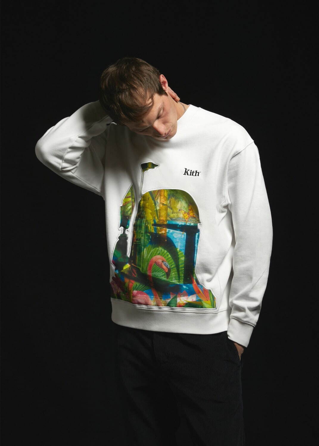 Kith StarWars  ダースベーダー　crewneck Ｌサイズ