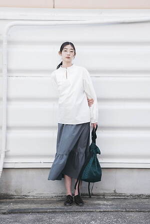 ラインバイリョウジオバタ(-by RYOJI OBATA) 2021-22年秋冬ウィメンズコレクション  - 写真9