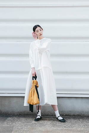 ラインバイリョウジオバタ(-by RYOJI OBATA) 2021-22年秋冬ウィメンズコレクション  - 写真15