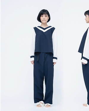 ラインバイリョウジオバタ(-by RYOJI OBATA) 2022年春夏ウィメンズコレクション  - 写真5