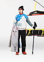 ディオール×ピーター・ドイグ“スキー”着想の新作アイテム、阪急メンズ東京限定デサントコラボアウターも｜写真22