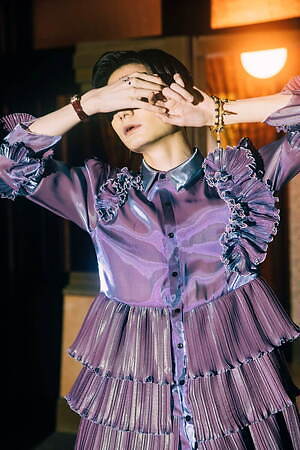 ハザマ(ha | za | ma) 2021-22年秋冬ウィメンズ&メンズコレクション  - 写真32