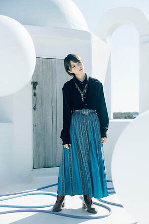 ハザマ(ha | za | ma) 2021-22年秋冬ウィメンズ&メンズコレクション  - 写真42