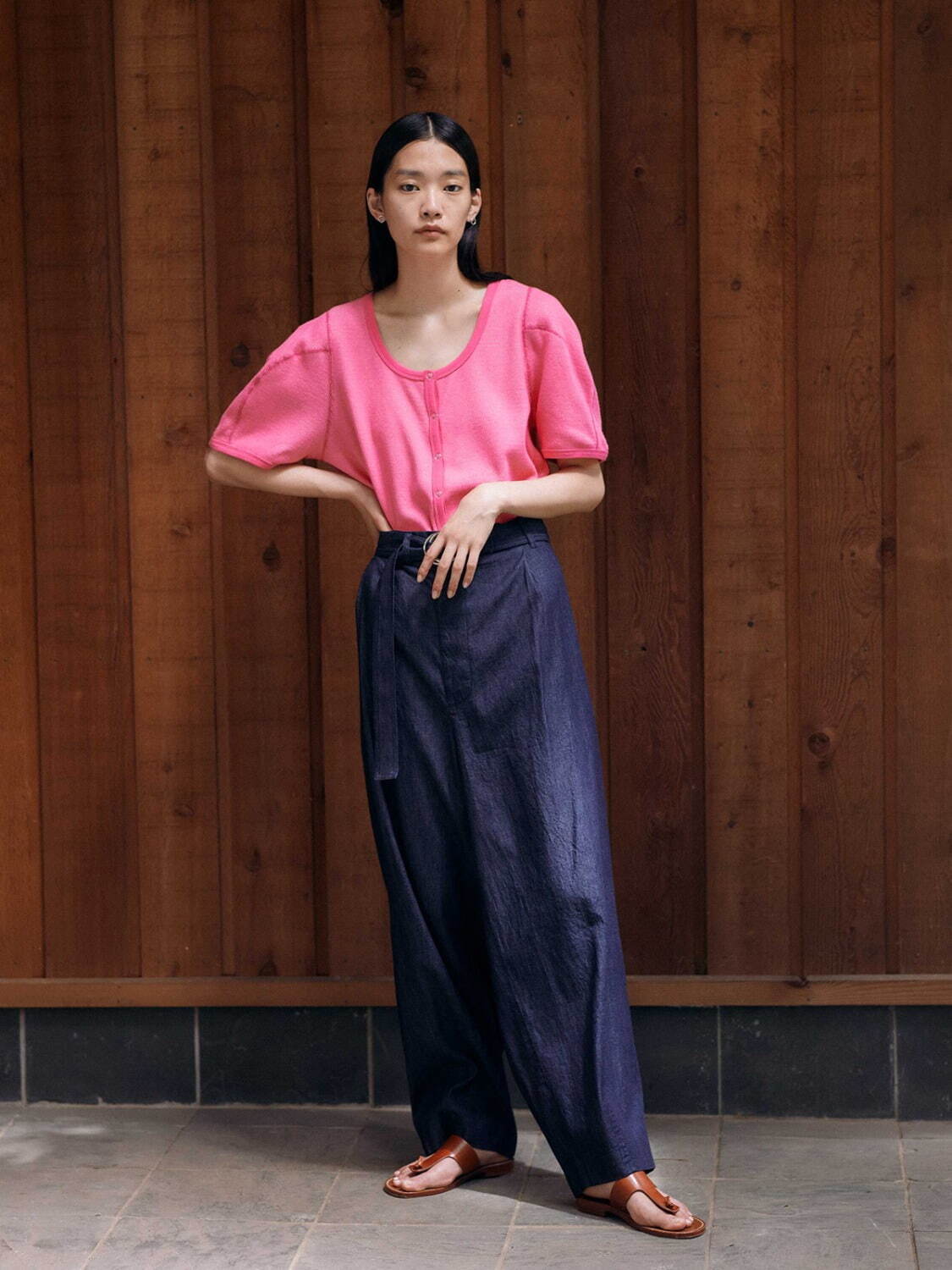 ランブルレッド 2022年春夏｜ イージー/ジョガーパンツ