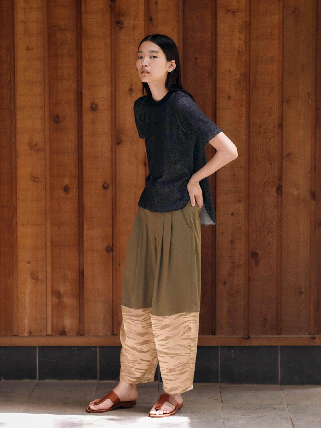 ランブルレッド 2022年春夏｜ イージー/ジョガーパンツ