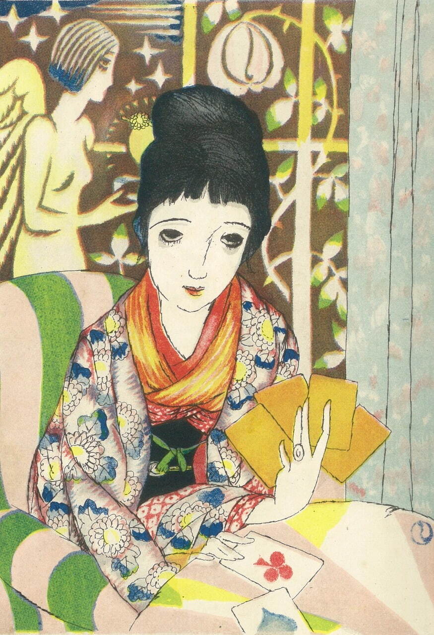 展覧会「夢二がいざなう大正ロマン」竹久夢二美術館で、抒情画や