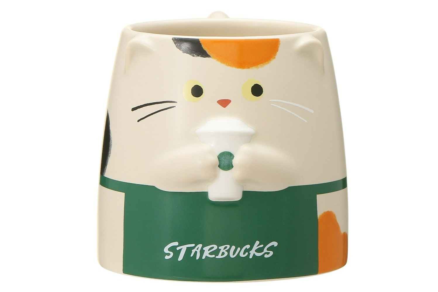 スターバックス“寅”や“三毛猫”モチーフの冬グッズ、猫バリスタの