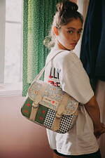 ロンシャン × EUのコラボバッグ、ヴィンテージ風パッチワークのバックパックやメッセンジャー｜写真6