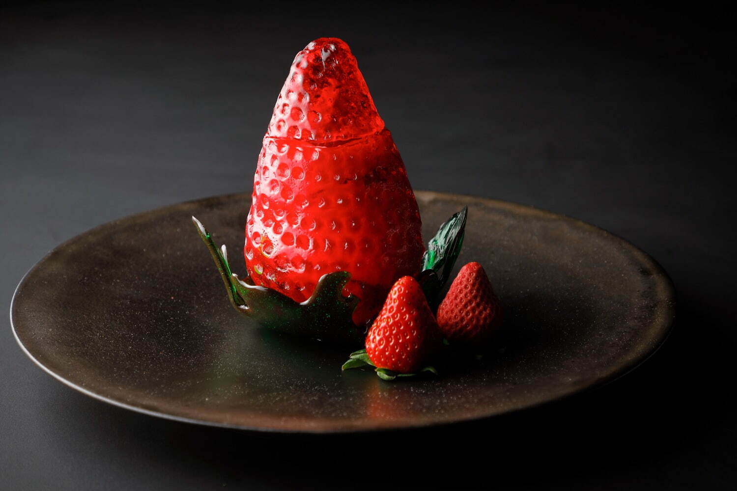 「苺 Art of Strawberry」 7,000円 ※サービス料込み。 ※ウエルカムドリンク、苺のミニパンケーキ付き