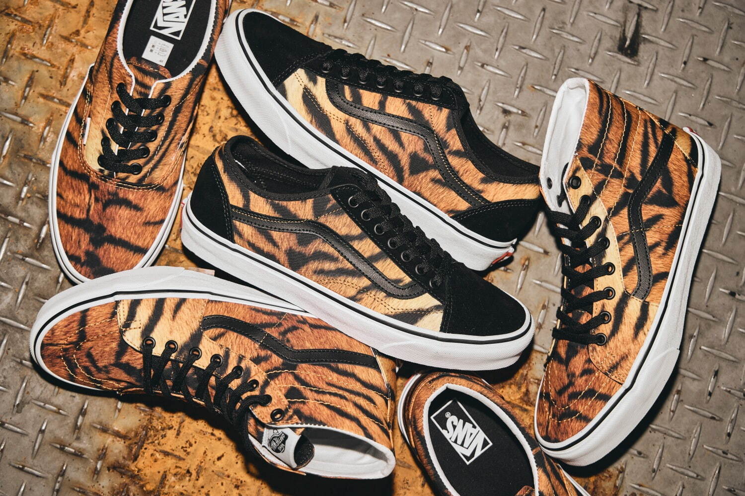 VANS バンズ スニーカー 美品 28 獅子 虎