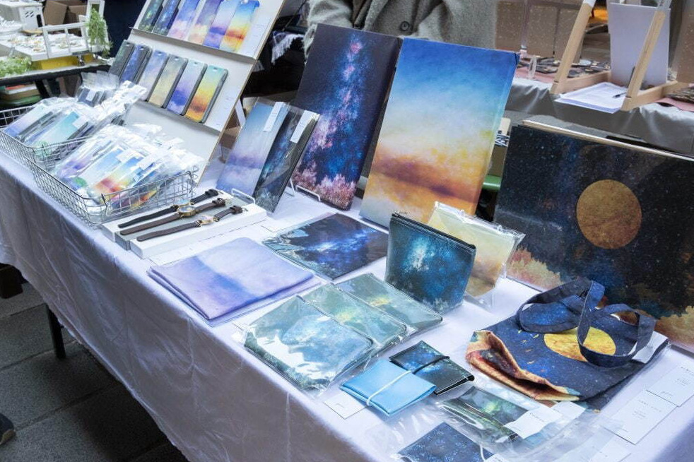 博多阪急「宙フェス夜市＆宙の絵師展in博多」