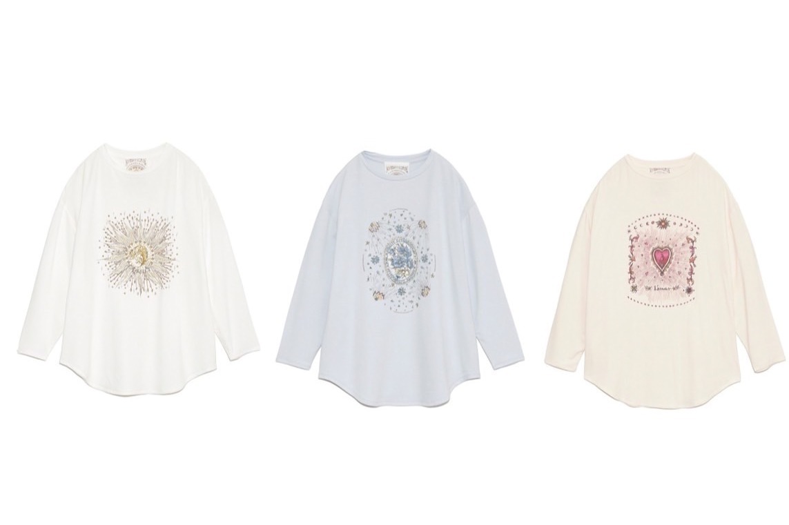 スナイデル ホームの新「タロット風パジャマ」恋愛運＆成長運など、ラッキーモチーフ入り