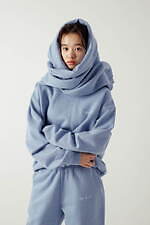 アダム エ ロぺとアニエスベーの別注シリーズ新作、同素材のスウェットトップス＆パンツのセットアップ｜写真6