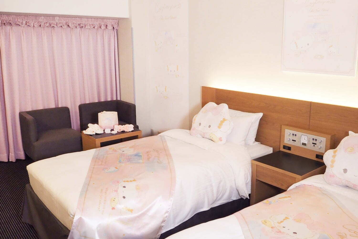ホテルニューオータニ　こぎみゅん　プラン限定オリジナルグッズ　新品　SANRIO サンリオの世界観に包まれる！人気キャラクター「こぎみゅん」と