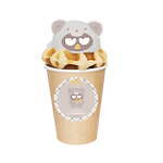 「サンリオキャラクターズ ラテクマカフェ」“ラテクマ”姿のポムポムプリンやポチャッコがドリンクに｜写真6