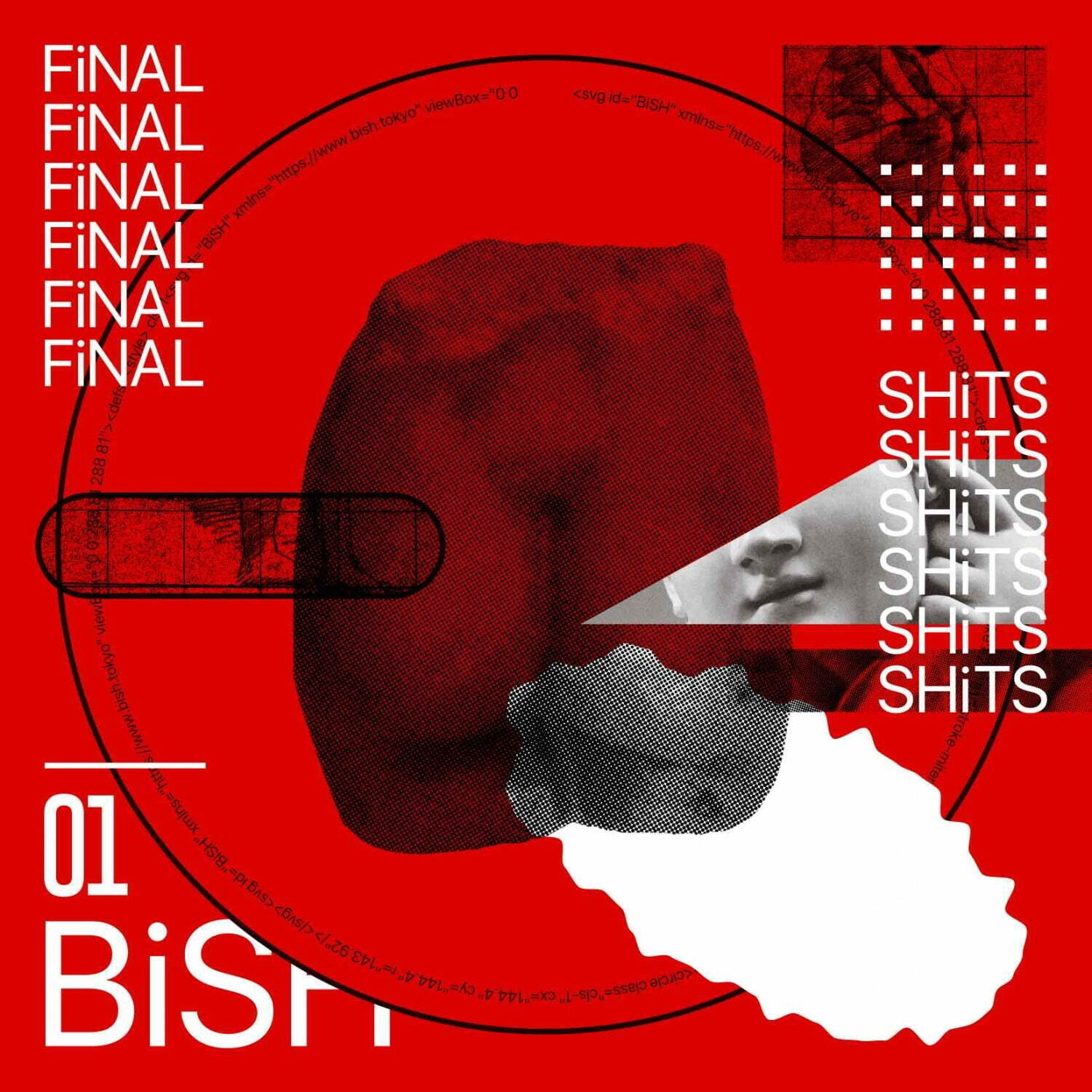 BiSH 12ヶ月連続リリース 第1弾シングル「FiNAL SHiTS」1,100円