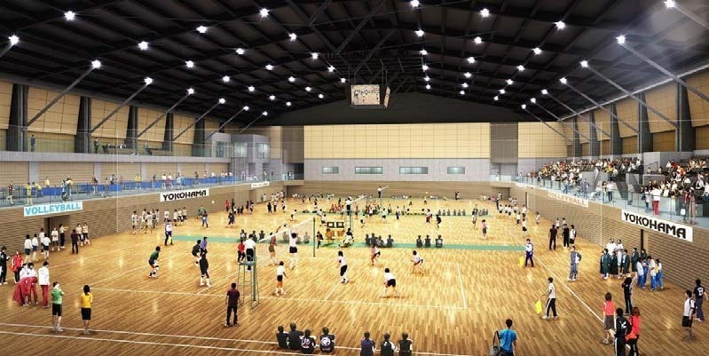 「横浜文化体育館再整備事業メインアリーナ(仮称)」スポーツやコンサートの会場となるメインアリーナ｜写真12