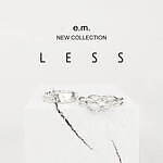 イー・エムの新作シルバージュエリー、シンプルな平打ちリングや淡水パール×チェーンのピアス｜写真17