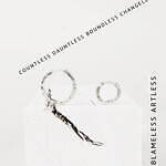 イー・エムの新作シルバージュエリー、シンプルな平打ちリングや淡水パール×チェーンのピアス｜写真16