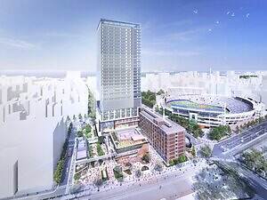 関内駅前に大型複合施設「ベースゲート横浜関内」星野リゾートによるホテルや“バル”連なる飲食ゾーン｜写真1