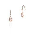 オデュース4℃の"桜"ジュエリー、ローズクォーツ＆ダイヤモンド輝くネックレスやピアス｜写真3