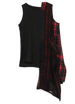 Y's 2022年春夏新作、軽やかなスプリングコート＆希少なレース地のアシンメトリードレスなど｜写真20