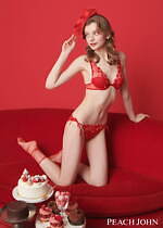 ピーチ・ジョンのバレンタイン“リップ”モチーフのランジェリー＆ハート柄キャミセット、ペアパジャマも｜写真13