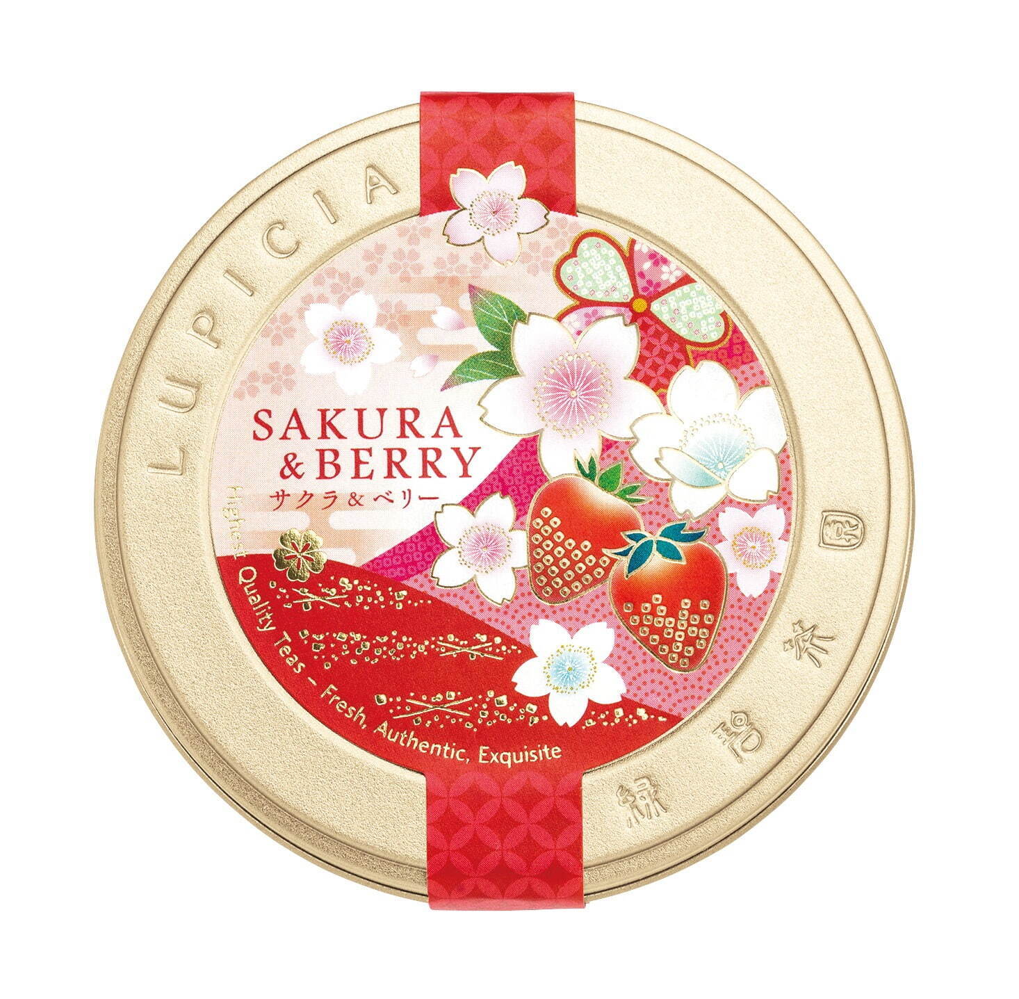 ルピシア「桜のお茶」に“花鳥風月”がテーマの紅茶缶、ほんのり塩味の桜餅や桜の葉×苺のフレーバー - ファッションプレス