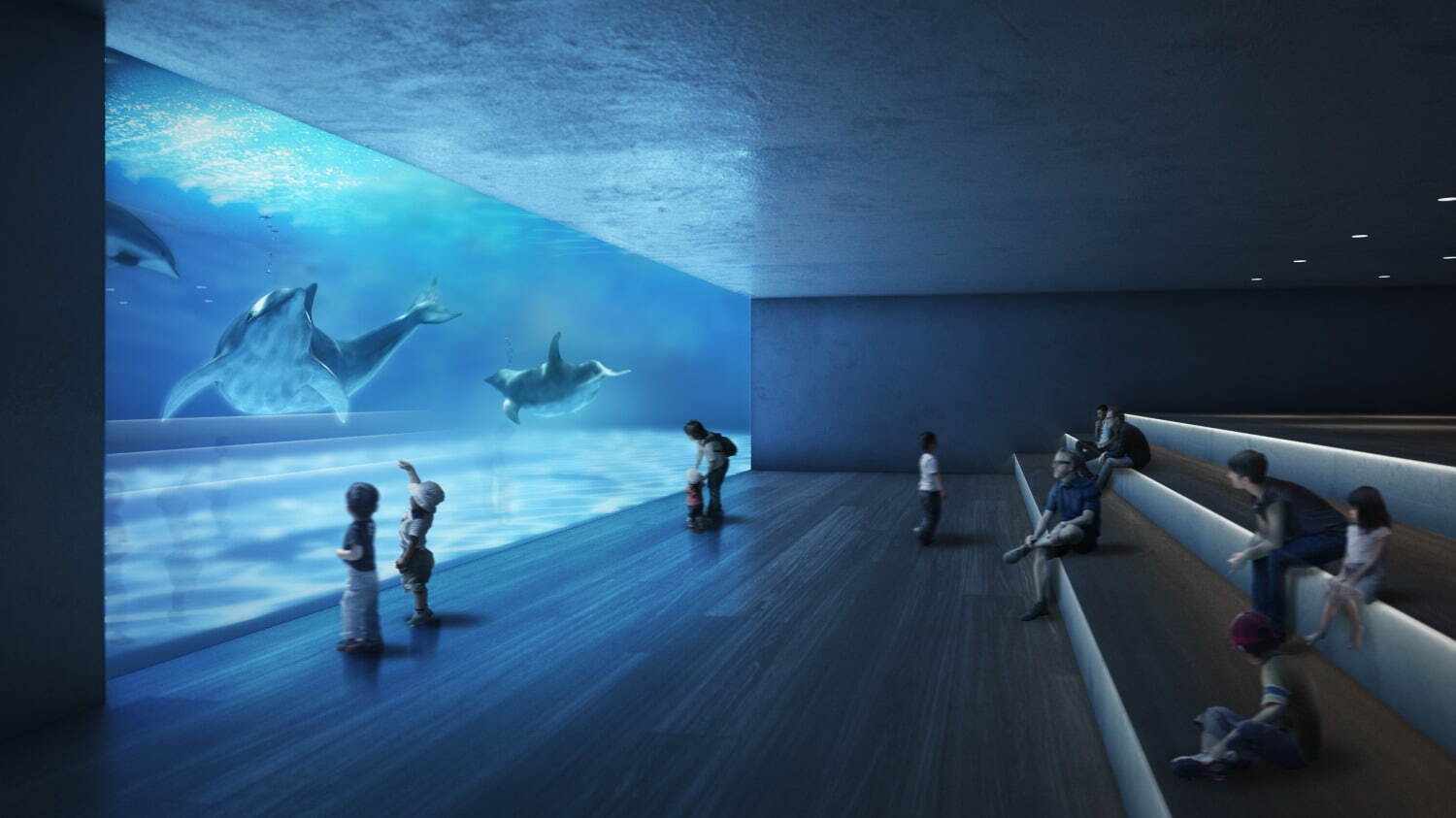 須磨海浜水族園・海浜公園の再整備、新水族館「神戸須磨シーワールド」を核にホテルやにぎわい施設も｜写真54