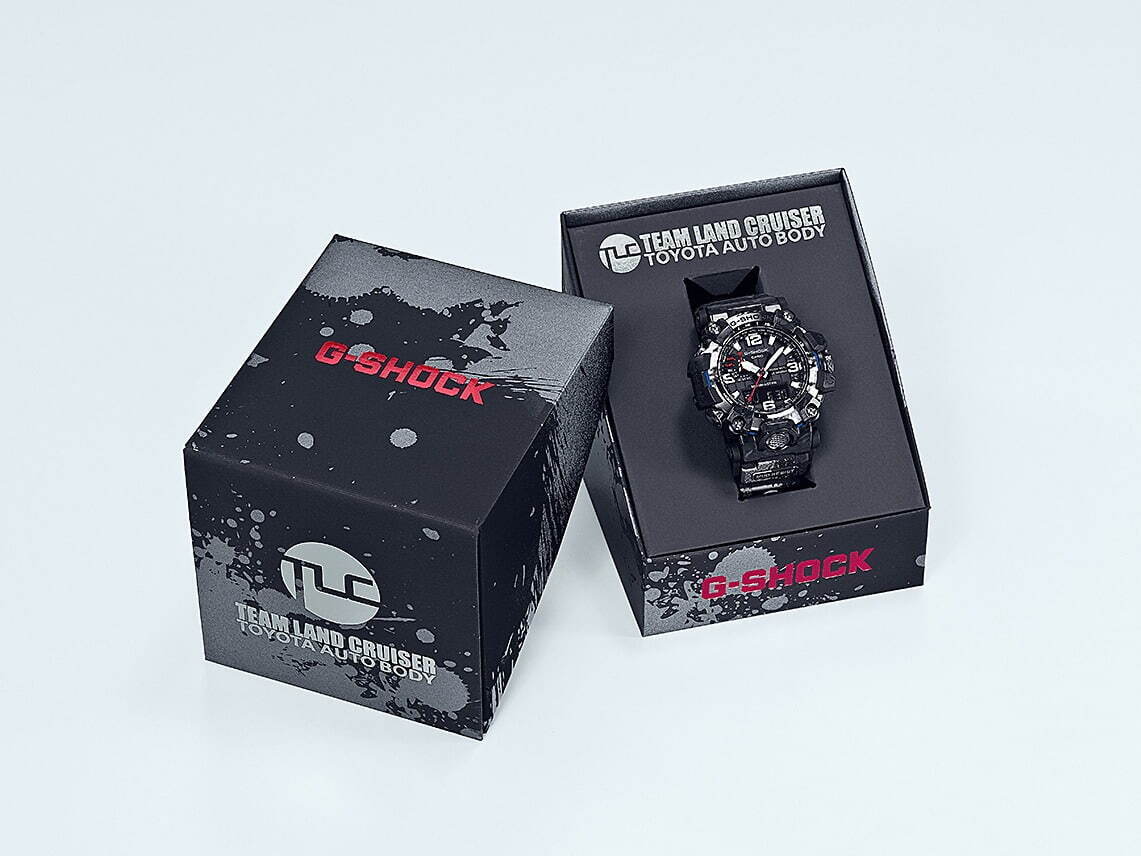 G-SHOCK×ランドクルーザーの腕時計、レース中に飛び散る泥や砂をモチーフに｜写真3