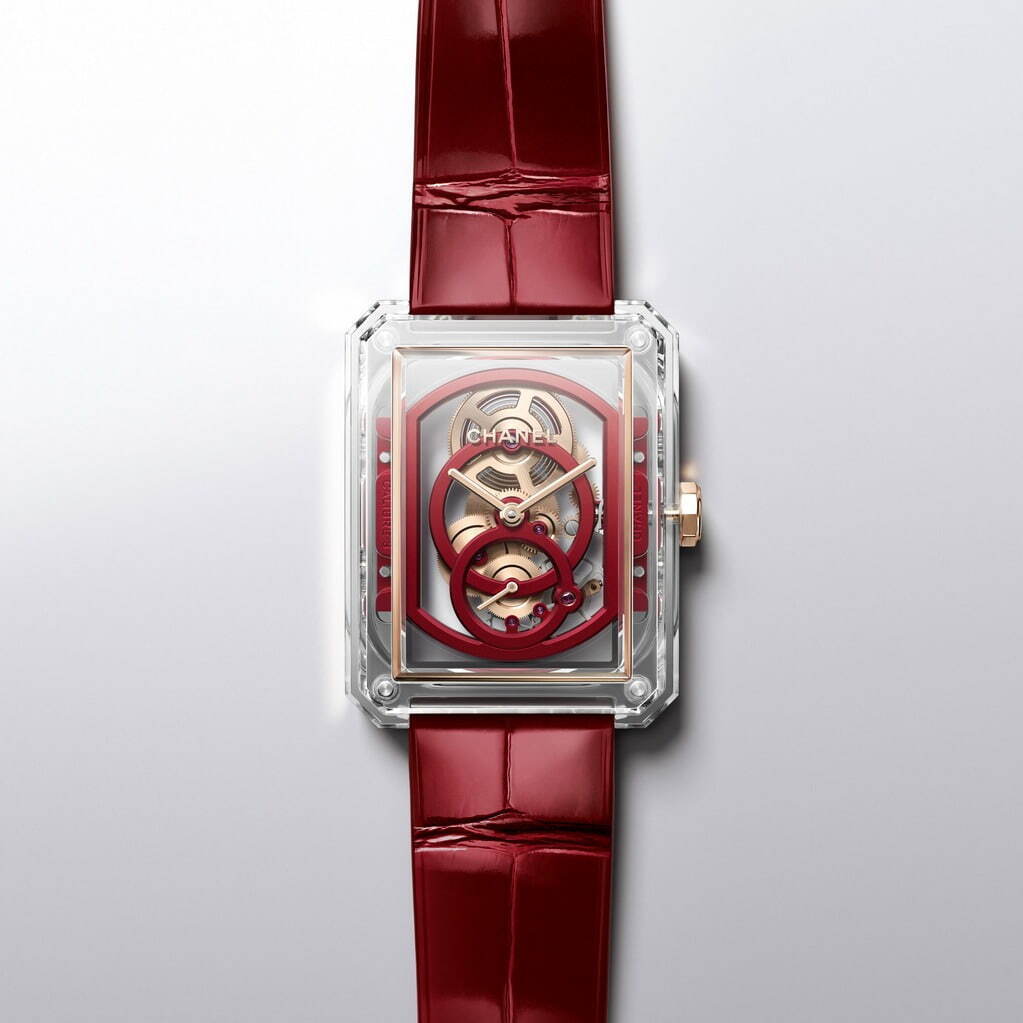シャネル“レッド”がテーマのスケルトンウォッチ、アイコン腕時計J12＆ボーイフレンドの最新作｜写真4
