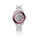 シャネル“レッド”がテーマのスケルトンウォッチ、アイコン腕時計J12＆ボーイフレンドの最新作｜写真1