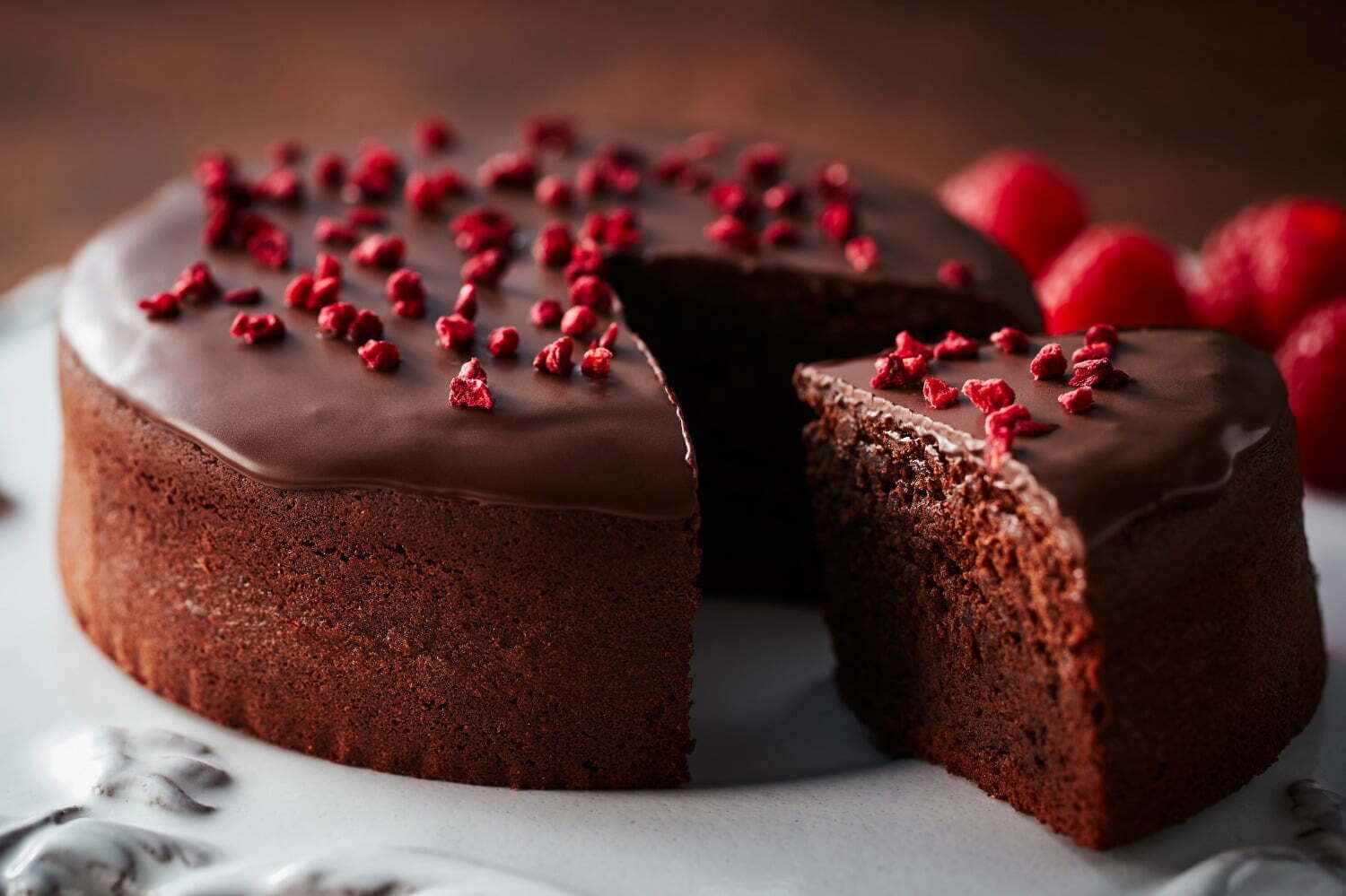 アンテノール22年バレンタインスイーツ、“カカオ＆フランボワーズ香る”濃厚ガトーショコラなど