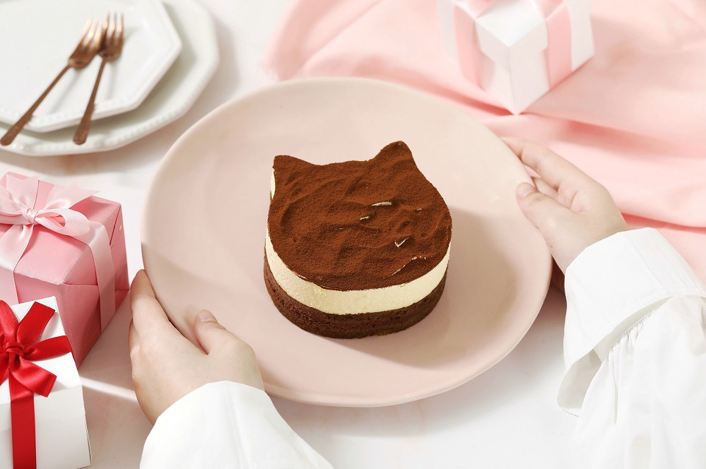 ねこねこチーズケーキ22年バレンタイン“ねこ＆ハート型”ケーキ詰め合わせ、ねこねこティラミスも｜写真2