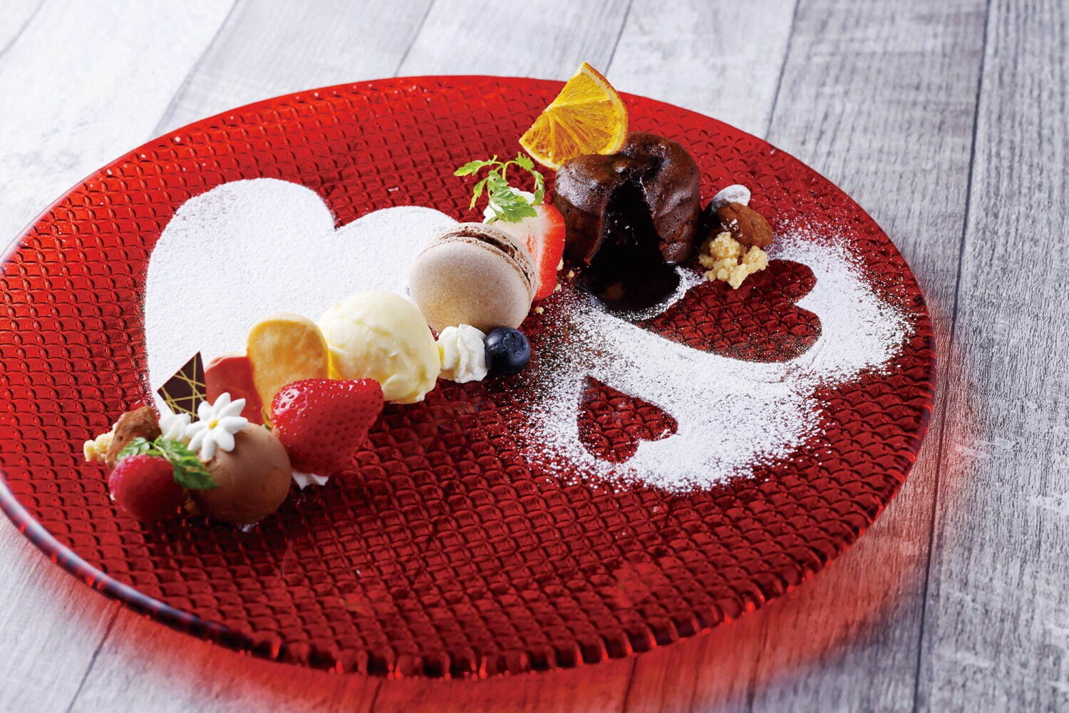 京都ホテルオークラのバレンタインスイーツ2022、“ハートぶちネコ”クッキーやバラ香る花束ケーキ｜写真6