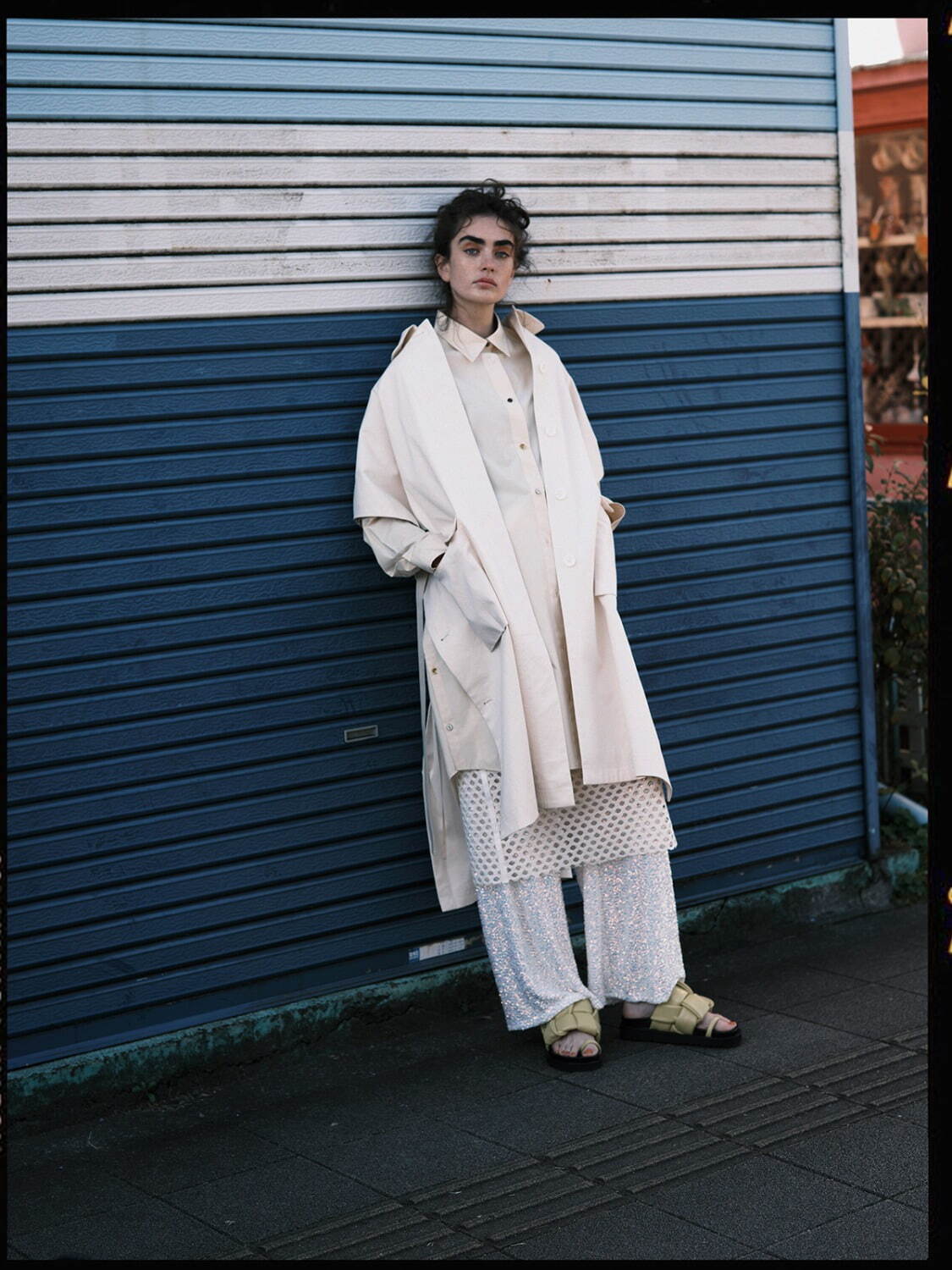 メゾンスペシャル 2022年春｜female トレンチコート