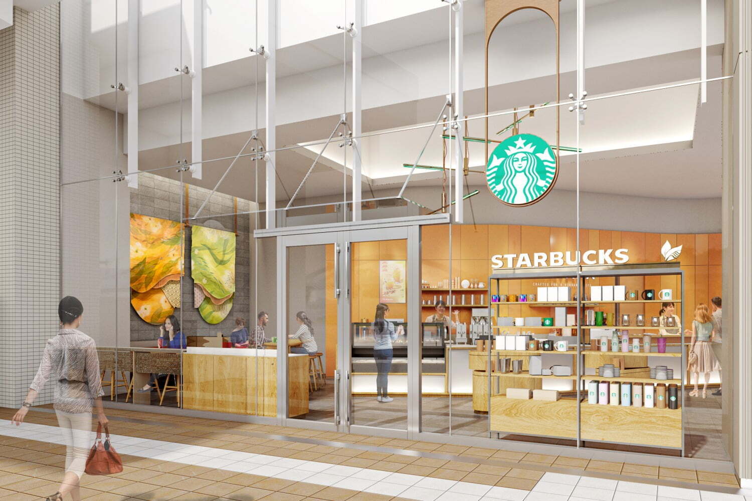 スターバックスの“ティー”に特化した「スターバックス ティー ＆ カフェ」ルクア大阪に西日本初店舗