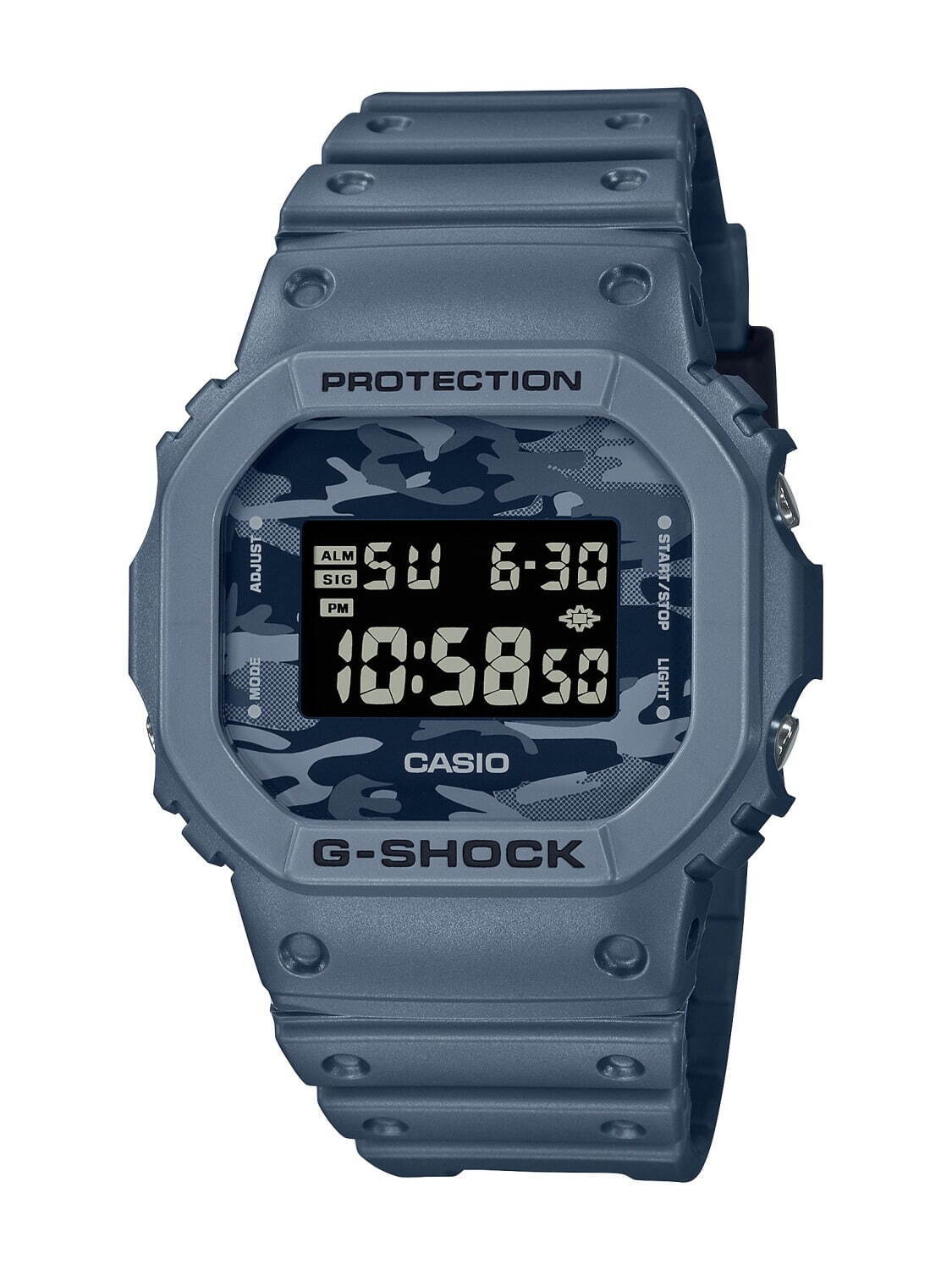 G-SHOCK新作腕時計、“カモフラージュ”ダイヤル搭載のスクエア型＆薄型 