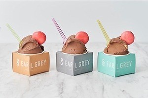 アールグレイ専門店「アンドアールグレイ」マサラチャイ×チョコのバレンタイン限定ジェラート｜写真1